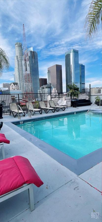 Modern Elite Open Style Loft With Rooftop Pool & Jacuzzi Los Angeles Eksteriør billede